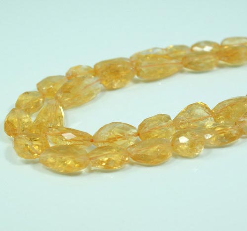 Citrine Nugget Faceted